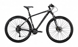 WHISTLE Bicicleta Whistle 'Mountain Bike 29 "Front / Hardtail Patwin 1832, 27 velocidades, Color Gris – Negro Mate, tamaño M 19 (170 – 185 cm)