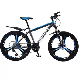 WJSW Bicicletas de montaña WJSW MTB para Hombre Off-Road Damping - Hardtail Mountain Bikes Commuter City Hardtail Bike (Color: Negro Azul, Tamao: 27 Velocidad)