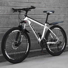 Yike Bicicletas de montaña Yike Frenos de Doble Disco de Acero de Alto Carbono para Bicicleta de montaña con Asiento Ajustable MTB de suspensión Total de 24 Pulgadas