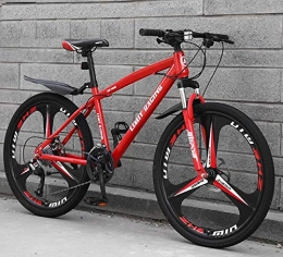 yipin Bicicletas de montaña yipin Bicicleta de Montaa de 26 Pulgadas para Adultos, con Freno de Doble Disco, Acero de Alto Carbono, Velocidad Variable
