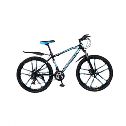 Zhangxaiowei 2020 FT Nueva Bicicleta de montaña, Carretera Marco de Acero Bicicleta de montaña Hecha de Acero de Alto Carbono 26 Pulgadas Bicicleta de 21 velocidades,Azul