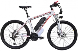 CCLLA Electric Mountain Bike 1000W Electric Mountain Bike for Adults, 27 Speed Gear E-Bike with 48V 15AH Lithium Battery - Professional Offroad Commute Bicycle for Men and Women (Color : Red) (Color : Red)