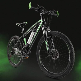 AKEFG Electric Mountain Bike 2020 Upgraded Electric Mountain Bike, 250W 26'' Electric Bicycle with Removable 36V 8AH Lithium-Ion Battery for Adults