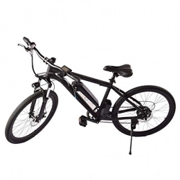Fbewan Electric Mountain Bike 26" 250W Removable 36V 9.6Ah Lithium-Ion Battery Pack Integrated with Frame 3 Speed Saddle Adjustable Dual Disc Brakes Electric Bicycle Commuting
