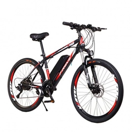 L-LIPENG Electric Mountain Bike 26" Electric Bike, 250w High Speed City Electric Bicycle With , 36v Removable Lithium Battery, 21 Speed Shock-Absorbing Mountain Bicycle, All Terrains Beach Mountain Snow ebike for Adults, 10ah 45km