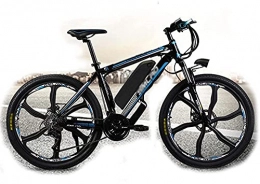 NXMAS Electric Mountain Bike 26 Inch Electric Bicycle 48V 350W Electric Bike with 21 Speed Ebike 350W Mountain Bike Torque Sensor System Oil and Gas Lockable Suspension Fork Ebike-36V10AH