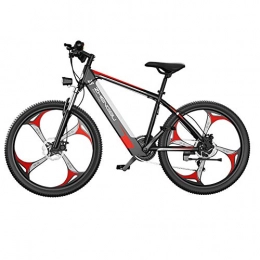 SXZSB Electric Mountain Bike 26 Inch Electric Bicycle for Adults Men Women 400W Aluminum Mountain E-Bike Road Bikes with Removable 48V 10Ah Lithium Battery Shimano 27 Speeds LCD Screen, Gray