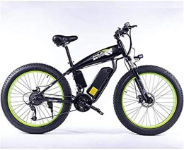 Abrahmliy Bike 26 inch Electric bikes 48V18AH Samsung battery mountain bike 27 speed bike Intelligence electric bike Double shock absorption front and rear 350W Stable brushless motor and professional gear ()