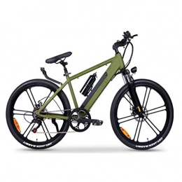 FZYE Electric Mountain Bike 26 inch Electric Bikes Bicycle, 48V10A 350W Mountain Bike Aluminum alloy Frame Adult Cycling Sports Outdoor, Green