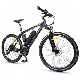 WSHA Electric Mountain Bike 26 inch Electric Mountain Bike 36V 10A Lithium Battery Electric Bicycle with Large LCD Display, 21 Speed, for Adult Men Women - Loading 150kg / 330lbs