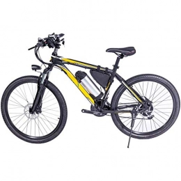 BRISEZZ Electric Mountain Bike 26 Inch Fat Tire Electric Bike, 36V 350W Motor Snow Electric Bicycle in Electric Bicycle Pedal Assist Lithium Battery Hydraulic Disc Brake HRTT