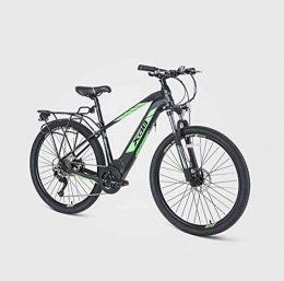 SHJR Bike 27.5 Inch Adult Electric Mountain Bike, Lithium Battery LCD Display, High Strength Aluminum Alloy Frame Level 9 Variable Speed Electric Bicycle, B