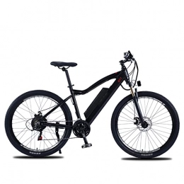 Electric oven Electric Mountain Bike 500W Electric Bike 27.5'' Adults Electric Mountain Bike, 48V Ebike with Removable 10Ah Battery, Professional 21 / Speed Gears (Color : A)