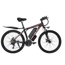 AA100 Electric Mountain Bike AA100 26 inchAdultmen's and women's electric bike electric mountain bike, 48V13A lithium battery / 1000W motor / suitable for men and women outdoor riding pedal-assisted electric bike