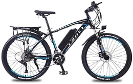 CCLLA Electric Mountain Bike Adult 26 Inch Electric Mountain Bike, 350W / 36V Lithium Battery, High-Strength Aluminum Alloy 27 Speed Variable Speed Electric Bicycle (Color : C, Size : 30KM)