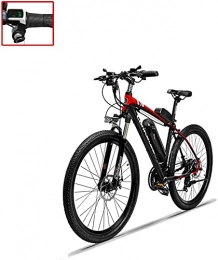  Electric Mountain Bike Adult 26 Inch Electric Mountain Bike, 36V10.4 Lithium Battery Aluminum Alloy Electric Assisted Bicycle (Color : B) Outdoor Riding