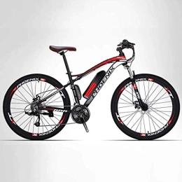 Aoyo Electric Mountain Bike Adult 26" Mountain Bike, Smart Mountain Ebike All Terrain 27-speed Bicycles, 50KM Pure Battery Mileage Detachable Lithium Ion Battery, (Color : 35KM / 70KM, Size : Electric / hybrid)