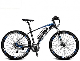  Electric Mountain Bike Adult 27.5 Inch Electric Mountain Bike, 36V Lithium Battery Aluminum Alloy Electric Bicycle, Lcd Display-Rear Frame-Phone Holder-Chain Oil (Color : B, Size : 100Km) Outdoor Riding
