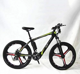 SHJR Electric Mountain Bike Adult Electric Mountain Bike Mens, 48V Lithium Battery City Electric Bicycle, High-Carbon Steel Offroad E-Bikes, 26 Inch Magnesium Alloy Wheels, B, 8AH