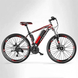 CCLLA Electric Mountain Bike Adult Mens Mountain Electric Bike, 250W Electric Bikes, 27 speed Off-Road Electric Bicycle, 36V Lithium Battery, 26 Inch Wheels (Color : A, Size : 10AH)