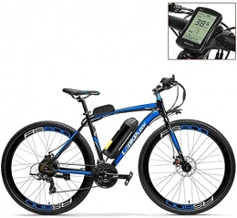  Electric Mountain Bike Adult Mountain E-Bike 700C Pedal Assist Electric Bike36V 20Ah Battery 300W Motor Aluminium Alloy Airfoil-Shaped Frame Both Disc Brake 20-35Km / H Road Bicycle Outdoor Riding