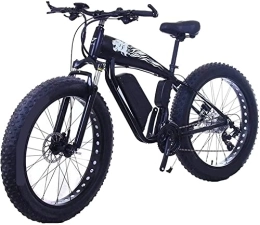 ARTREP Electric Mountain Bike ARTREP Electric Bike Electric Mountain Bike Fat Tire Electric Bike Snow Electric Bike Mountain Electric Bike Lithium Battery Disc Brake for Jungle Trail Snow (Color : 10ah, Size : Black)