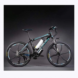 Augu Electric Mountain Bike Augu Electric mountain bike, mountain bicycle Lithium Battery Electric Oil brake Two-wheeler 27-speed 48V 350W 10AH with LED lights for Men Women