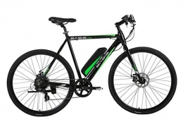 Basis Electric Mountain Bike Basis Kite Commuter Electric Bike 700c Wheels, 13Ah Battery, LCD DISPLAY, 7 Speed - Black