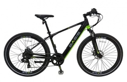 Basis Bikes Electric Mountain Bike Basis Protocol Hybrid Electric Bike, 7Ah Integrated Battery, 700c Wheel - Black / Green