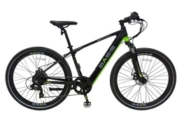 Basis Electric Mountain Bike Basis Protocol Hybrid Electric Bike, Integrated Battery, 700c Wheel - Black / Green