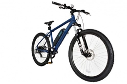 Basis Trail Rider Mens Electric Mountain Bike 27.5" - Metallic Dark Blue