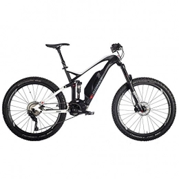 Brinke Electric Bicycle Pedal Assisted 27.5 XFR + White/Black, Taglia M 46 cm