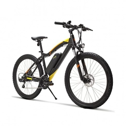 bzguld Electric Mountain Bike bzguld Electric bike Electric Bike For Adults 400w Mountain Electric Bicycle 27.5 Inch Tire E Bike, 48V13AH Lithium Battery Electric Bicycle up to 31MPH, 21 Speed Gears (Color : Black)