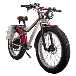 bzguld Electric Mountain Bike bzguld Electric bike Electric Mountain Bike Full Suspension 26" 37 MPH E Bikes 1500W Brushless Motor and 48V*30AH Removable Lithium Battery| 7 Speed Commuting Electric Bicycle