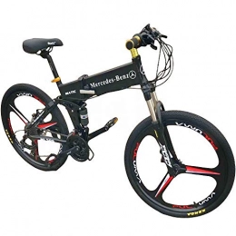 CBA BING Electric Mountain Bike CBA BING Student Child Commuter City Bike, 21 Speed bicycle smart Electric bicycle, with Large Capacity Lithium-Ion Battery (48V 350W), 26 inch Electric Bike Aluminum Alloy