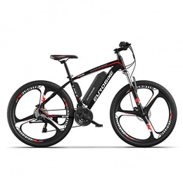 CBPE Electric Mountain Bike CBPE 250W Electric Bike 26'' Adults Electric Bicycle / Electric Mountain Bike, 36 / 48V Ebike with Removable 8Ah Battery, Professional 27 Speed Gears, Black