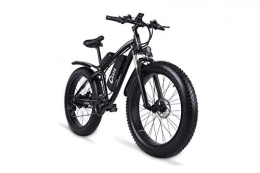 Ceaya Electric Bikes 1000W 48V Offroad Fat 26 ”4.0 Tires E-Bike Electric Mountain Bike with Back Seat