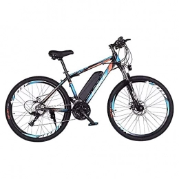 CHHD Electric Mountain Bike CHHD Electric bicycle 26 inches， with 36v 8ah battery， with front fork suspension and lighting， off-road tire disc brake mountain bike