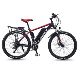 CHJ Electric Mountain Bike CHJ Electric Mountain Bike, 35V350w Motor, 13AH Lithium Battery Assisted Endurance 70-90Km, LEC Display / LED Headlights, Adult Male and Female Electric Bicycles