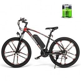 CHJ Electric Mountain Bike CHJ Mountain Electric Bicycle 26 Inch 30Km / H High Speed Electric Bicycle 350W 48V 8AH Male and Female Adult Off-Road Travel Mountain Bike