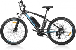 Ancheer Bike Classic Electric Mountain Bike, 36V / 9.99Ah Removable Lithium Battery, Smart LCD Meter, 27.49 Inch Electric Bike, E-bike With 21-Speed ANCHEER