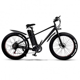 CMACEWHEEL Bike CMACEWHEEL KS26 750W Powerful Electric Bike, 26 Inch 4.0 Fat Tire Mountain Bike, 48V 15Ah / 20Ah Battery, Front & Rear Disc Brake (20Ah + 1 Spare Battery)