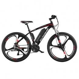 BLTR Bike Convenient Aluminum Alloy Electric Bike 27 Speed Electric Bicycle For Adult 26 Inch Mountain Ebike Double Disc Brake 36v 250w E Bike (Color : 14ah 3D)