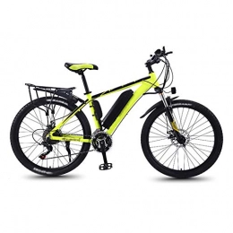 CYC Electric Mountain Bike CYC Electric Bicycle Adult Mountain Bike 36v 13ah Lithium-ion Battery 350w Motor 27 Speed Shifter Led Display 35km / h Portable Bicycle for Adults Men Women, Yellow