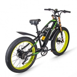 cysum Bike cysum Electric Bikes for Men, Fat Tyre 26-InchAll Terrain, Mountain Bike for Adult with 48V 17Ah Removable Li Battery Snow E-bike