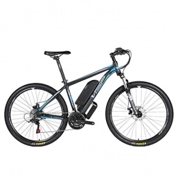 D&XQX Bike D&XQX Electric Mountain Bike(26-29 Inches), with Removable Large Capacity Lithium-Ion Battery (36V 250W), Electric Bike 24 Speed Gear And Three Working Modes, Blue, 29 * 19in