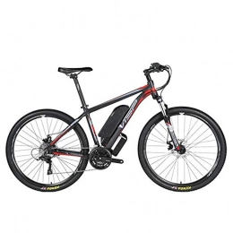 D&XQX Bike D&XQX Electric Mountain Bike(26-29 Inches), with Removable Large Capacity Lithium-Ion Battery (36V 250W), Electric Bike 24 Speed Gear And Three Working Modes, Red, 26 * 15.5in