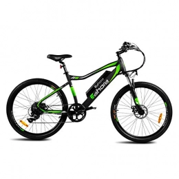 eAhora Electric Mountain Bike EAHORA Electric Mountain Bike 350W Powerful Bicycle 48v 10.4AH Battery Ebike Aluminum Alloy Frame Suspension Fork Recharge System 26 Inch Wheel 7 Speed Gear for Adults