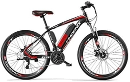 RDJM Electric Mountain Bike Ebikes, 26.5 Inch Electric Bicycle 250W Mountain Bike 36V Waterproof And Dustproof Lithium-ion Battery For Outdoor Cycling Travel Work Out (Color : Red)
