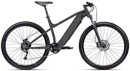 RDJM Electric Mountain Bike Ebikes, 27.5 Inch Electric Boost Bikes, 48V 10A Double Disc Brake Bicycle IP54 Waterproof Rating Sports Outdoor Cycling